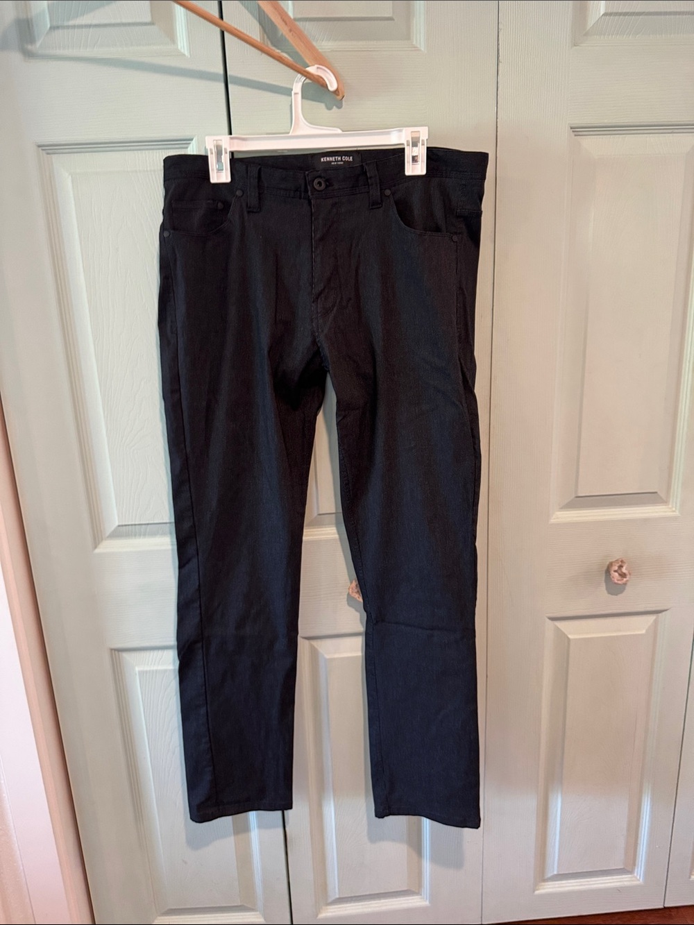 Kenneth Cole Slim Black Men's Jeans